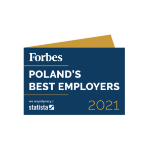 Logotyp 300 Najlepszych Polskich Pracodawców 2021 – Forbes